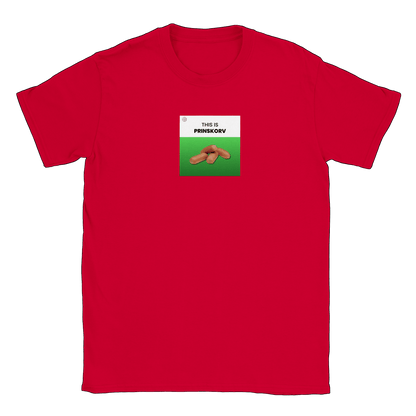 This is Prinskorv - T-shirt Röd