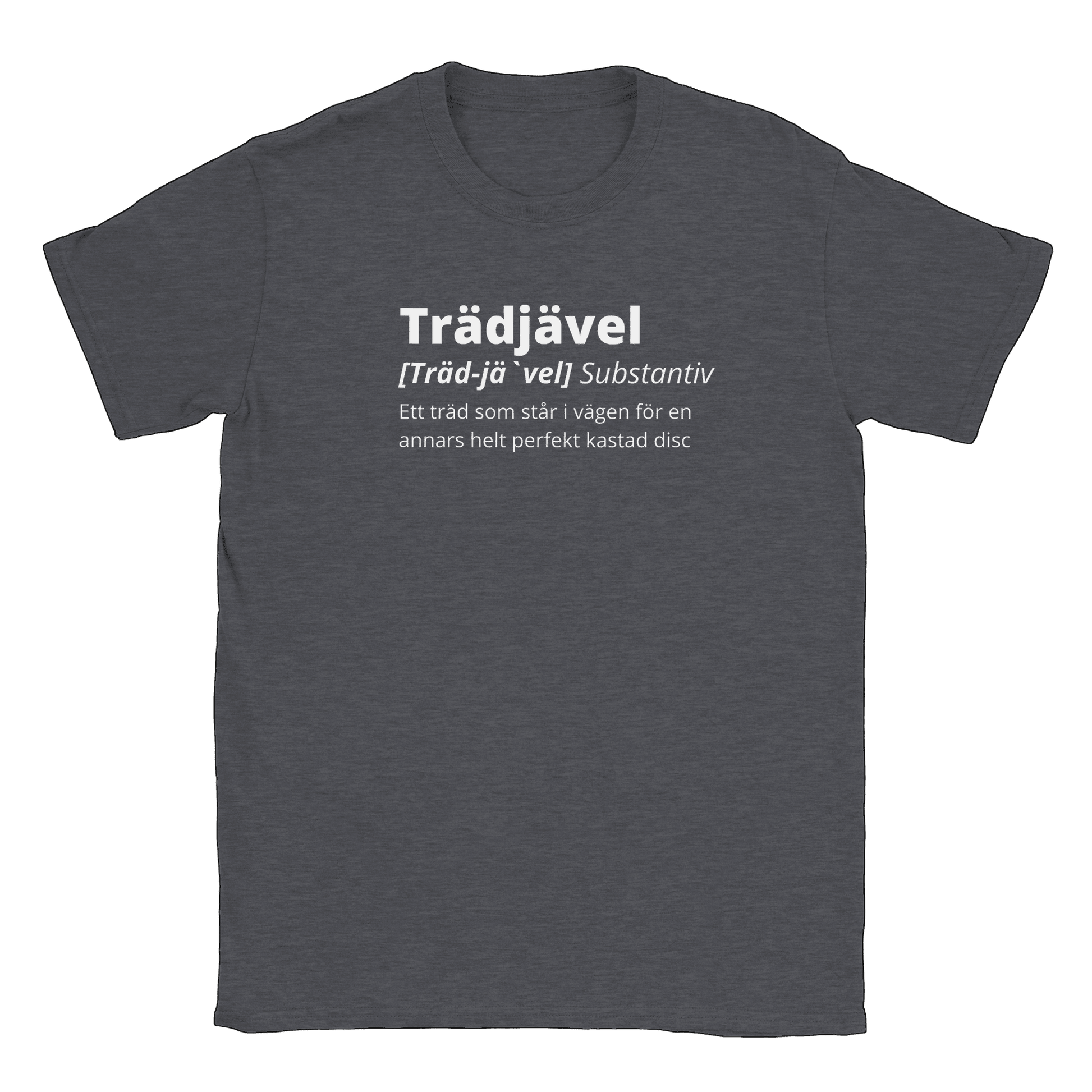Trädjävel Discgolf - T-shirt Mörk Ljung