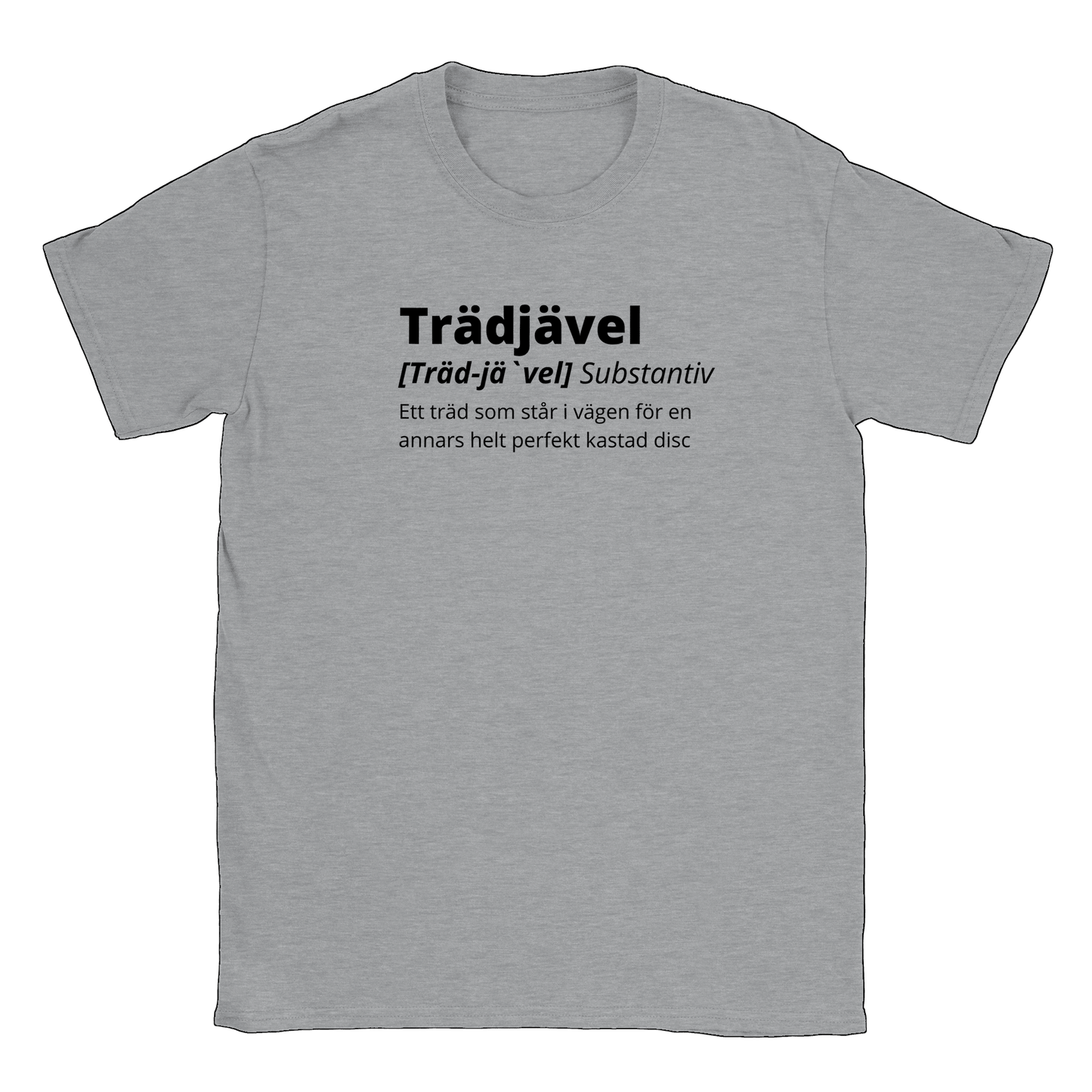 Trädjävel Discgolf - T-shirt Sports Grey