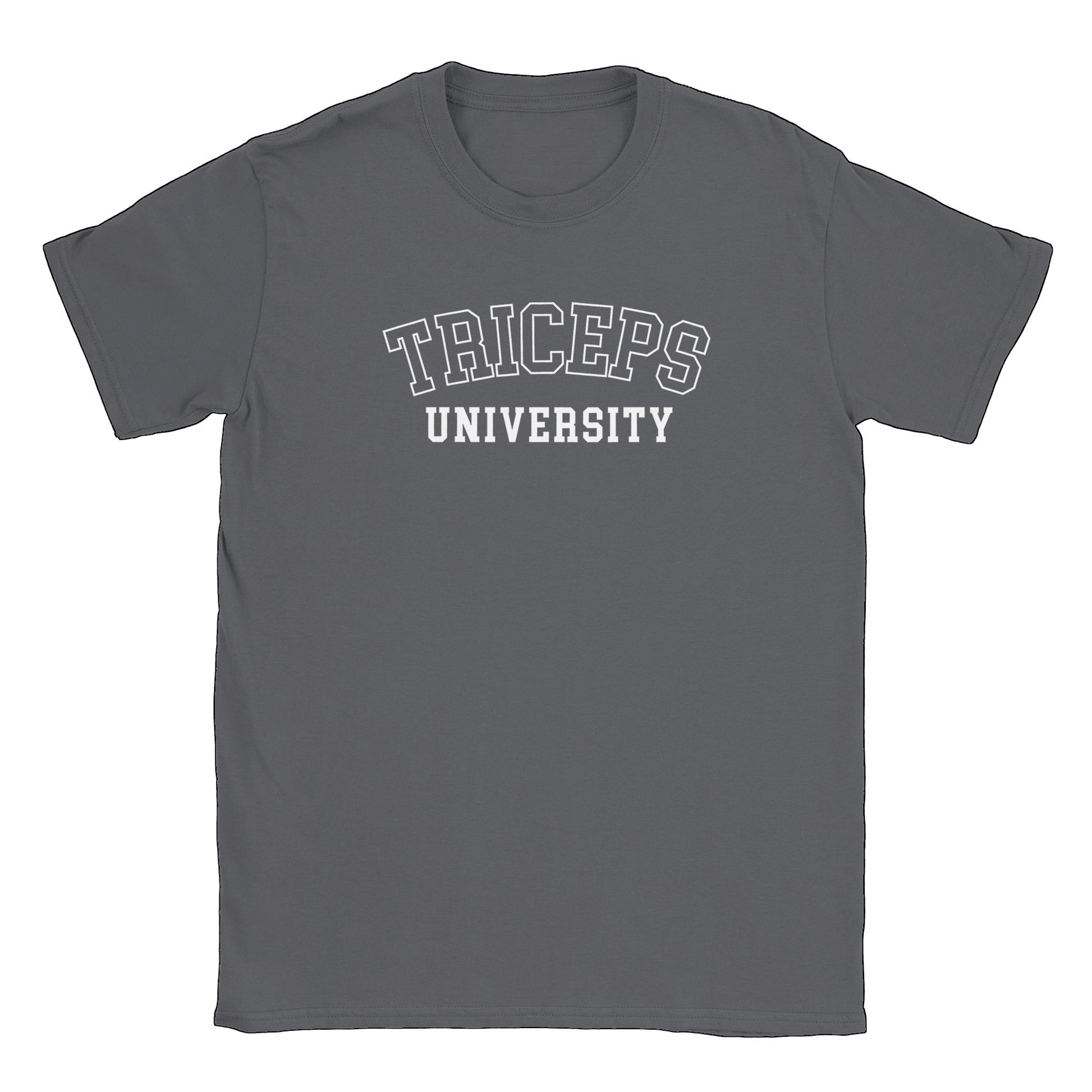 Triceps University - T-shirt Charcoal