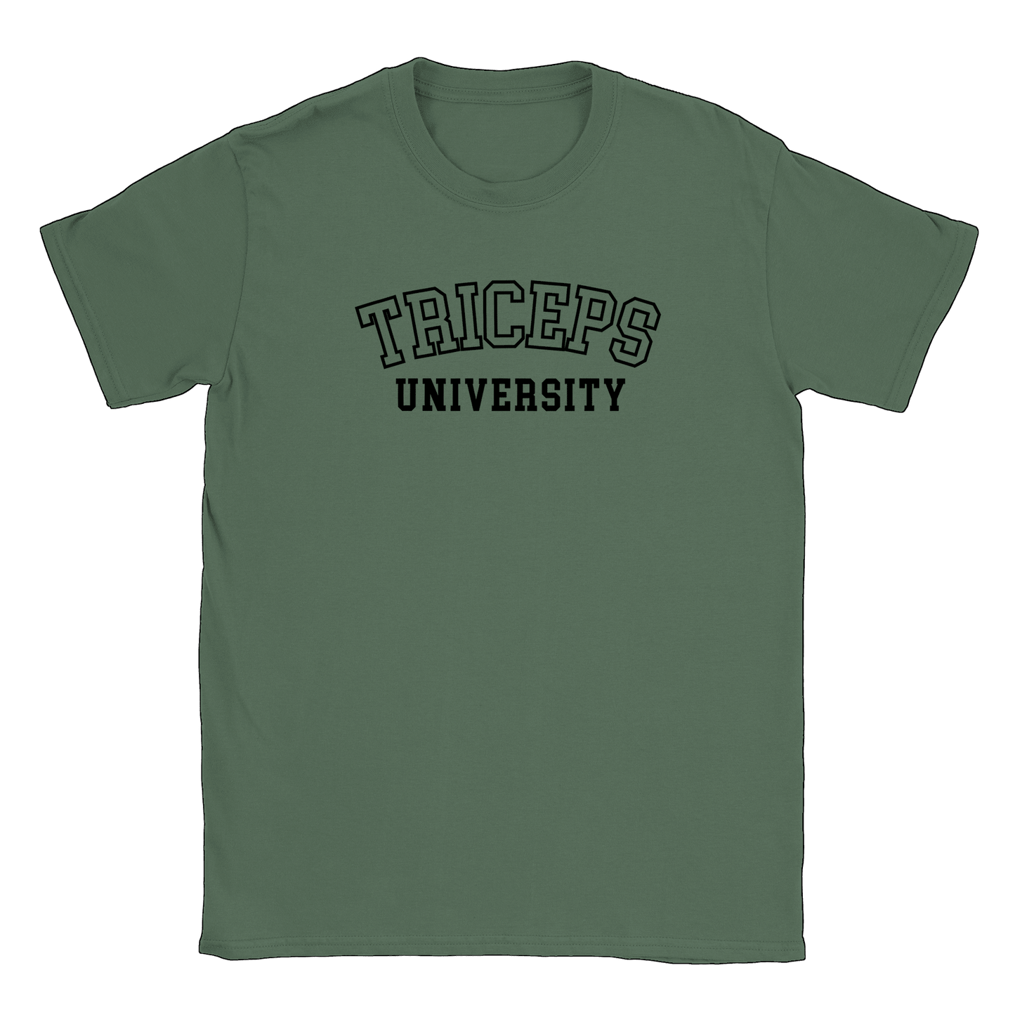 Triceps University - T-shirt Military Green