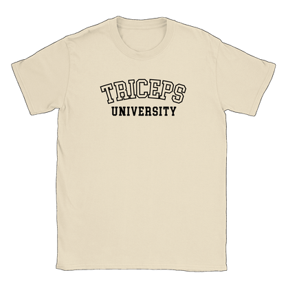 Triceps University - T-shirt Natural