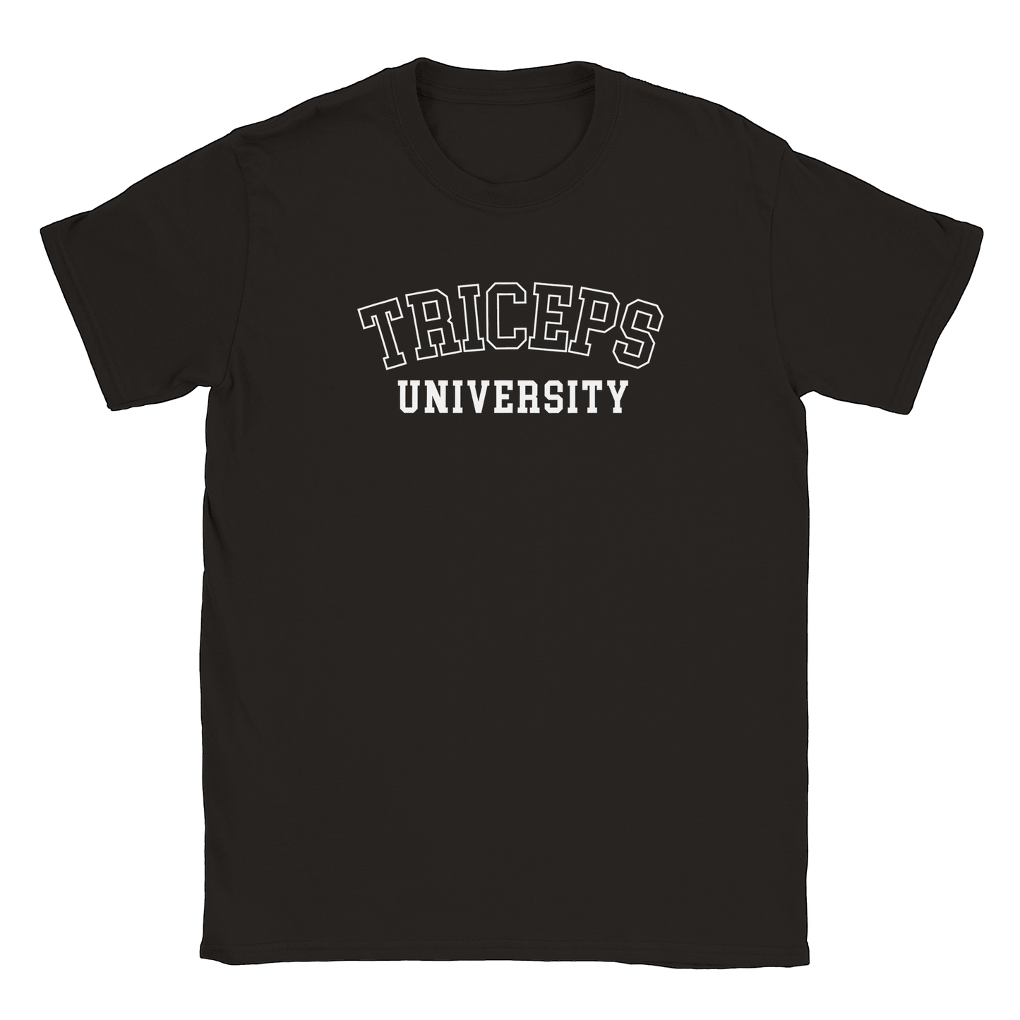 Triceps University - T-shirt Svart