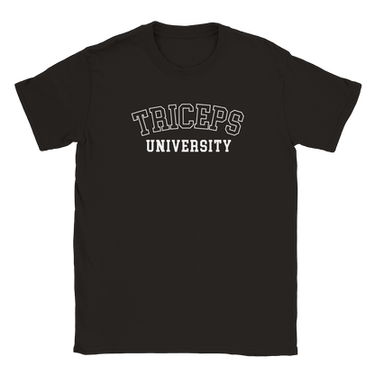 Triceps University - T-shirt Svart