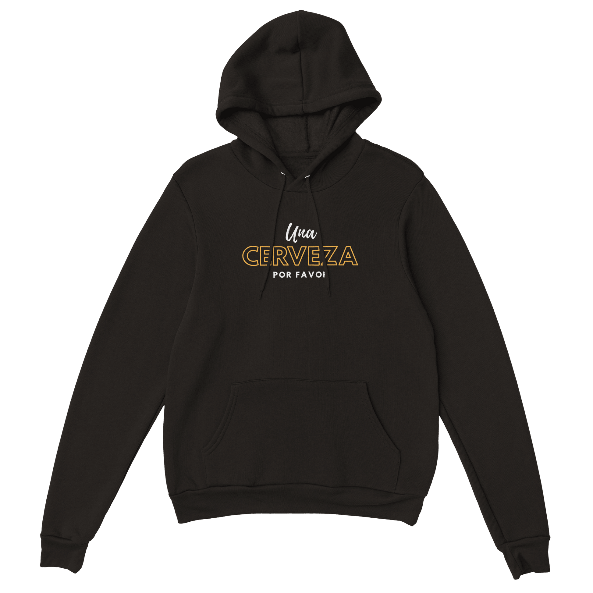 Una Cerveza Por Favor - Hoodie Svart