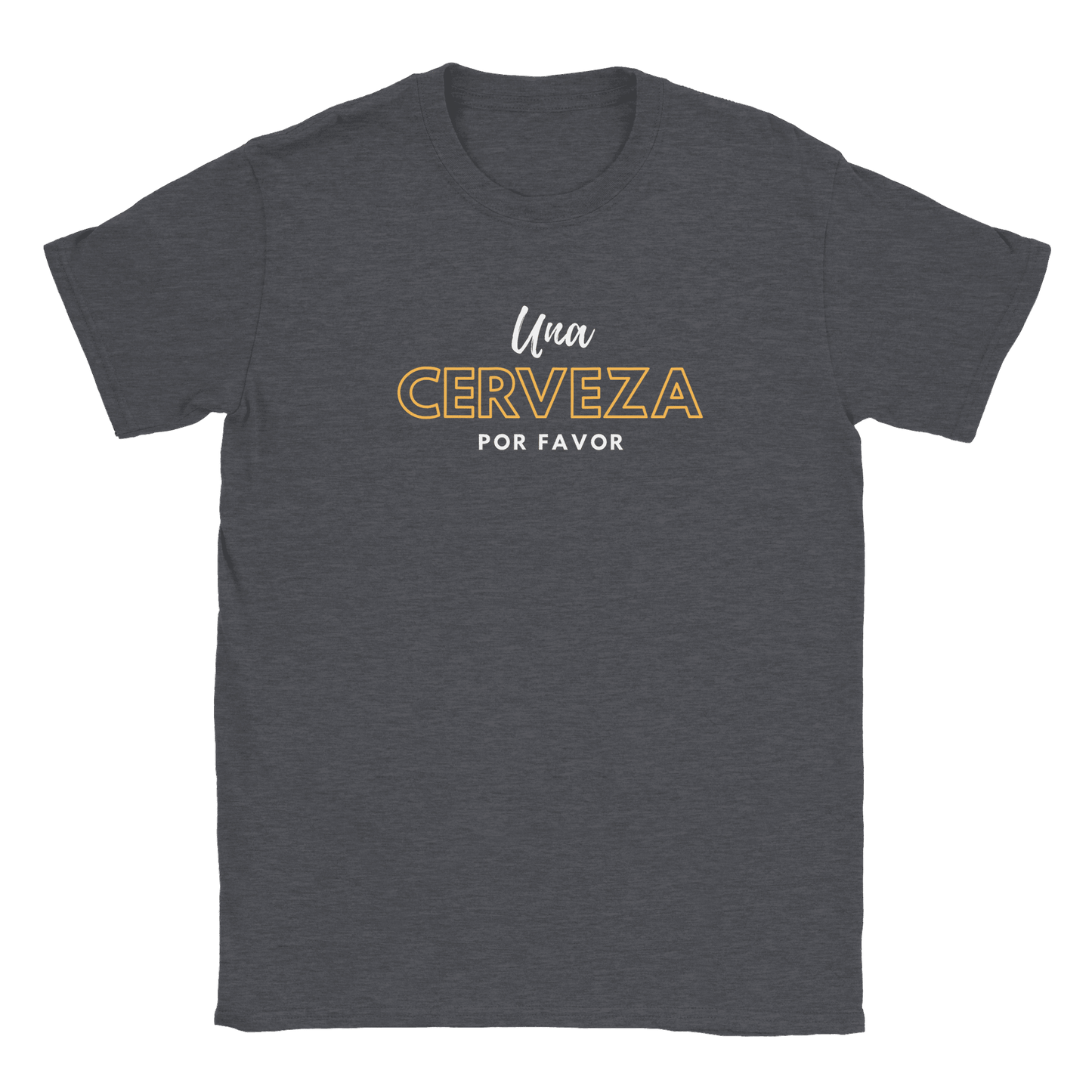 Una Cerveza Por Favor - T-shirt Mörk Ljung