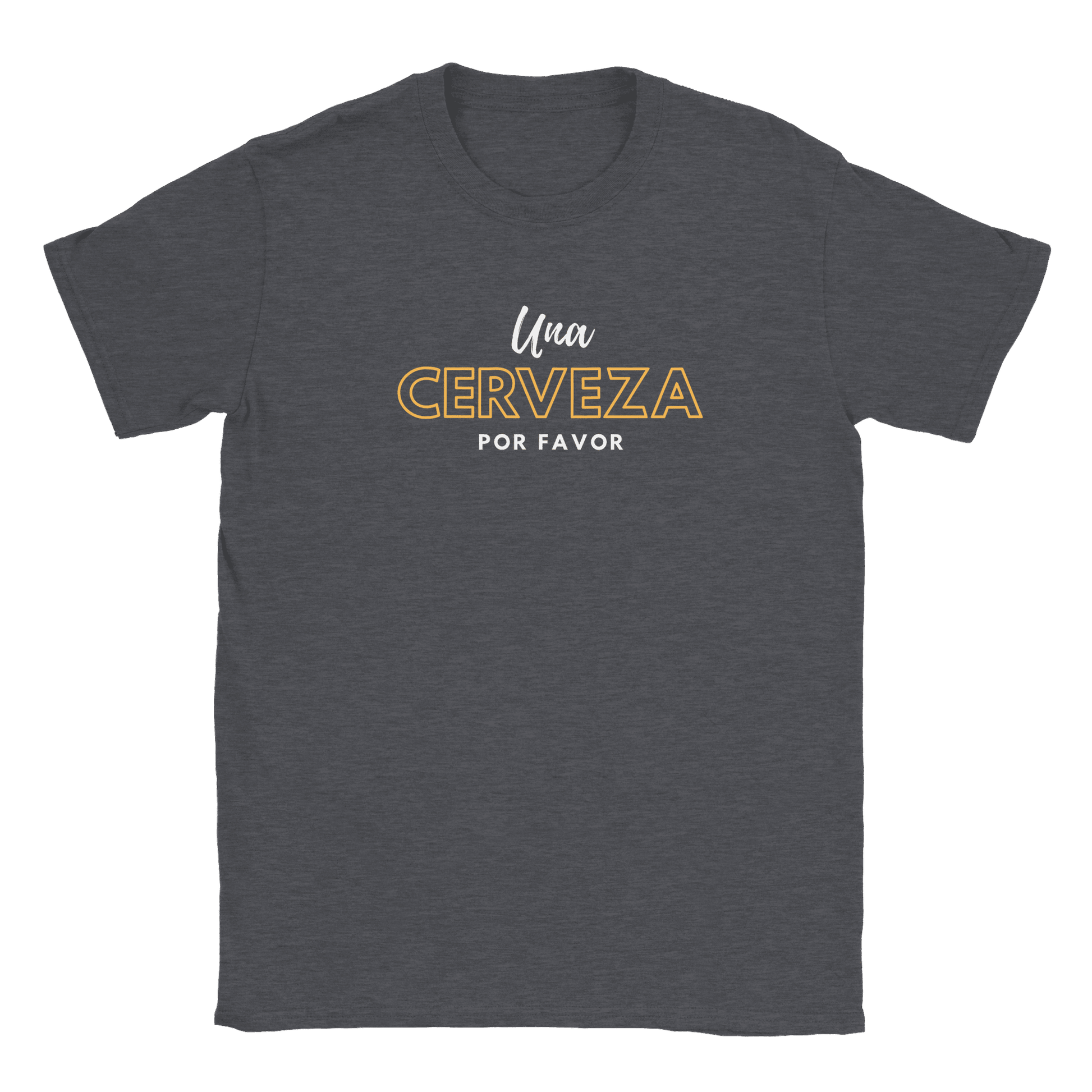 Una Cerveza Por Favor - T-shirt Mörk Ljung