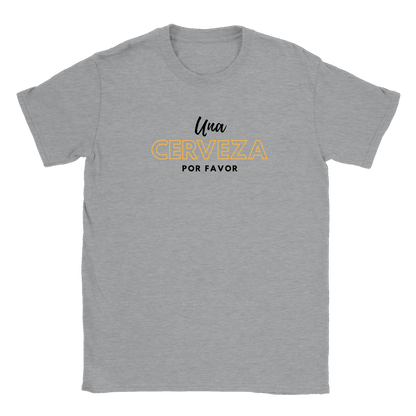 Una Cerveza Por Favor - T-shirt Sports Grey