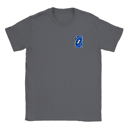 Vändkort litet - T-shirt Charcoal
