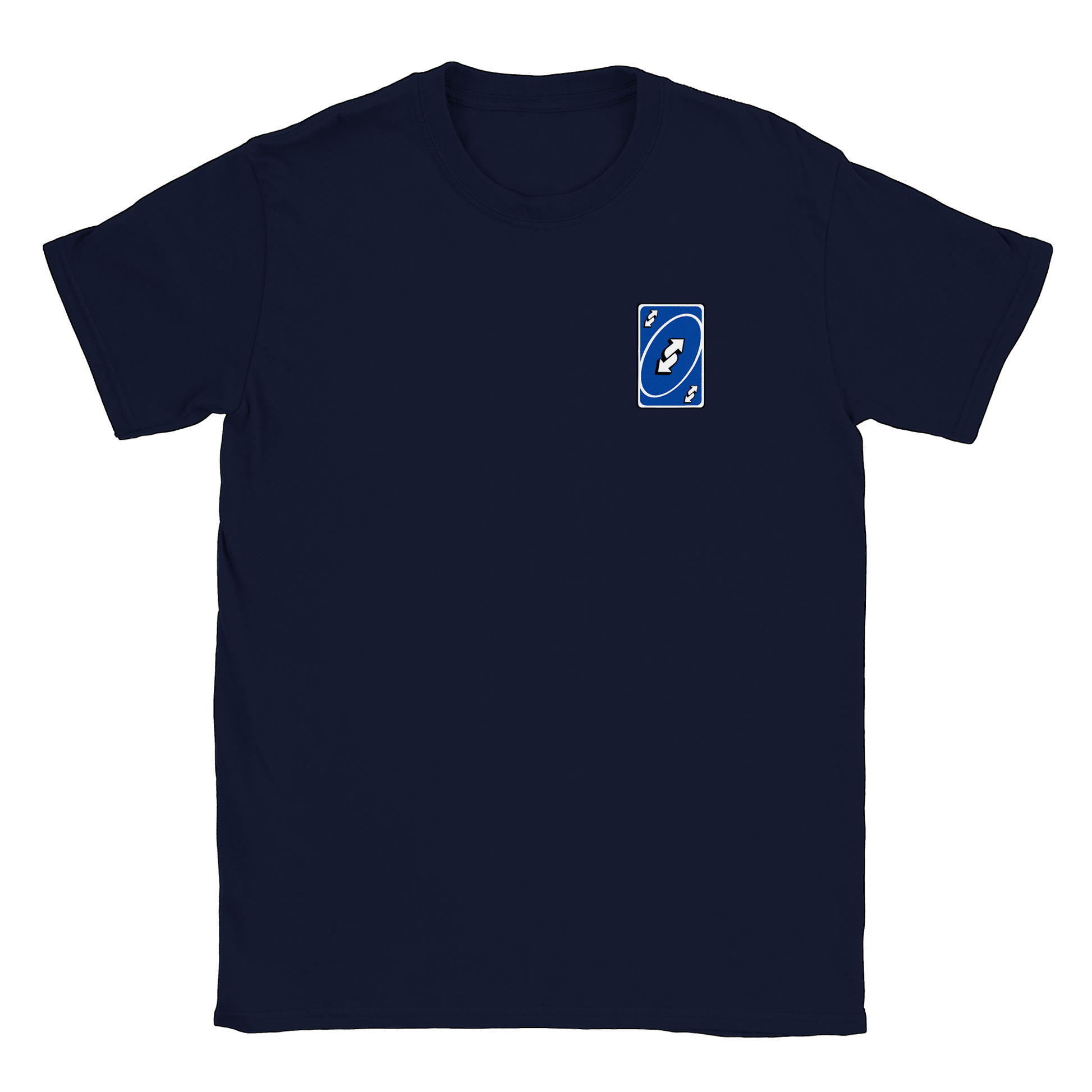 Vändkort litet - T-shirt Navy
