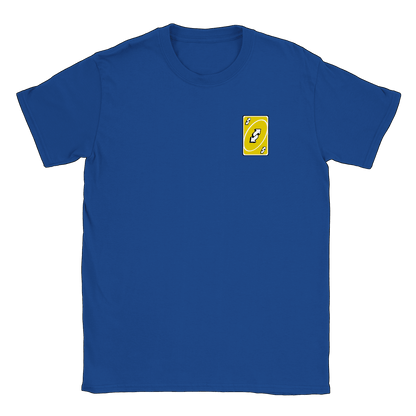 Vändkort litet - T-shirt Royal