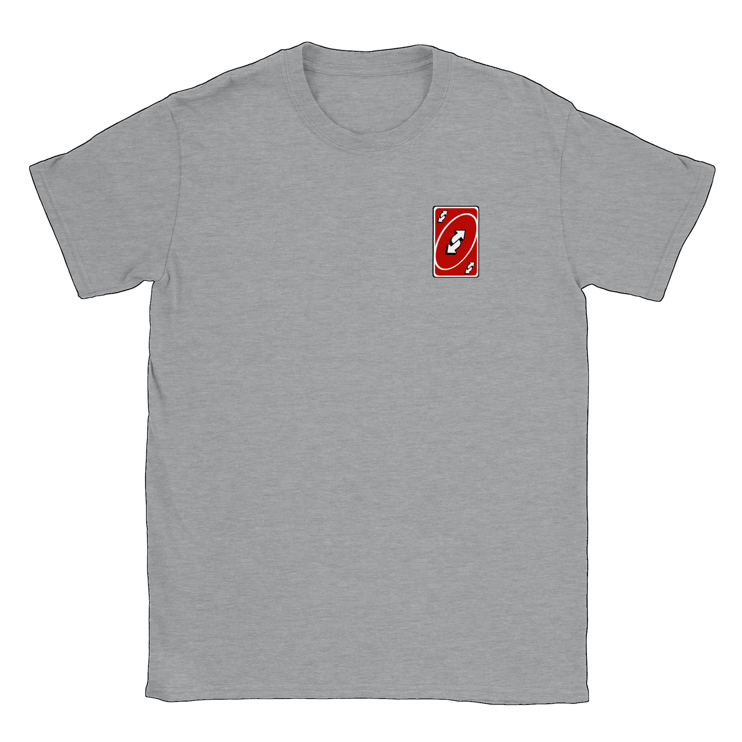 Vändkort litet - T-shirt Sports Grey