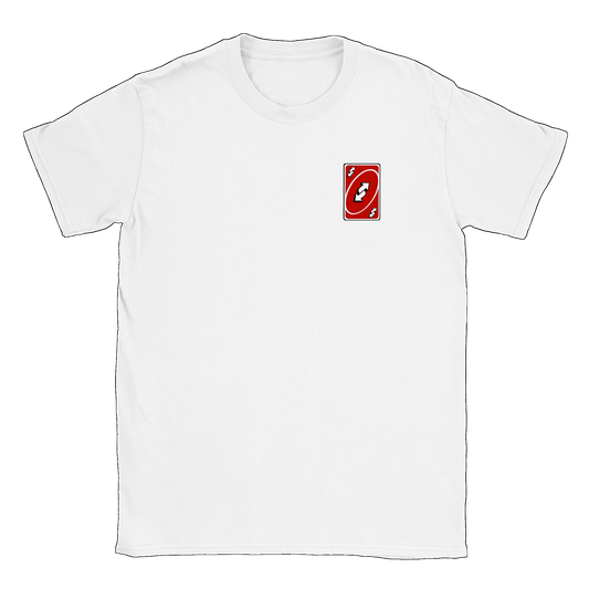 Vändkort litet - T-shirt Vit