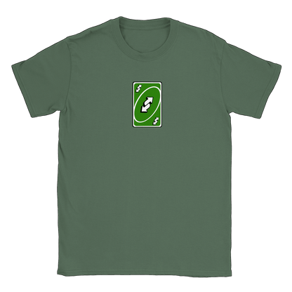 Vändkort - T-shirt Military Green