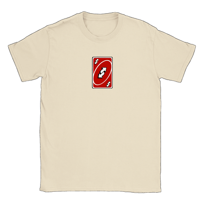 Vändkort - T-shirt Natural
