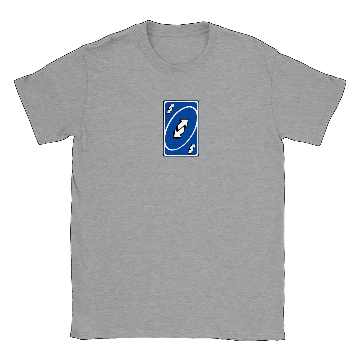 Vändkort - T-shirt Sports Grey