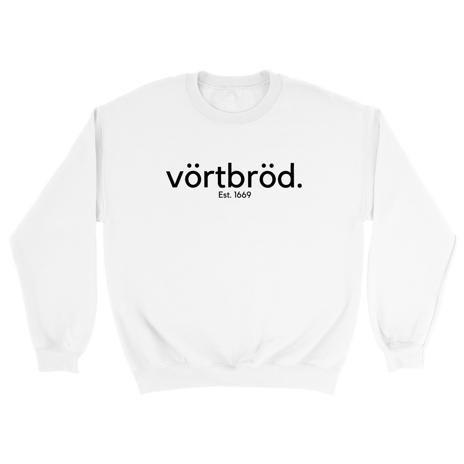 Vörtbröd - Sweatshirt Vit