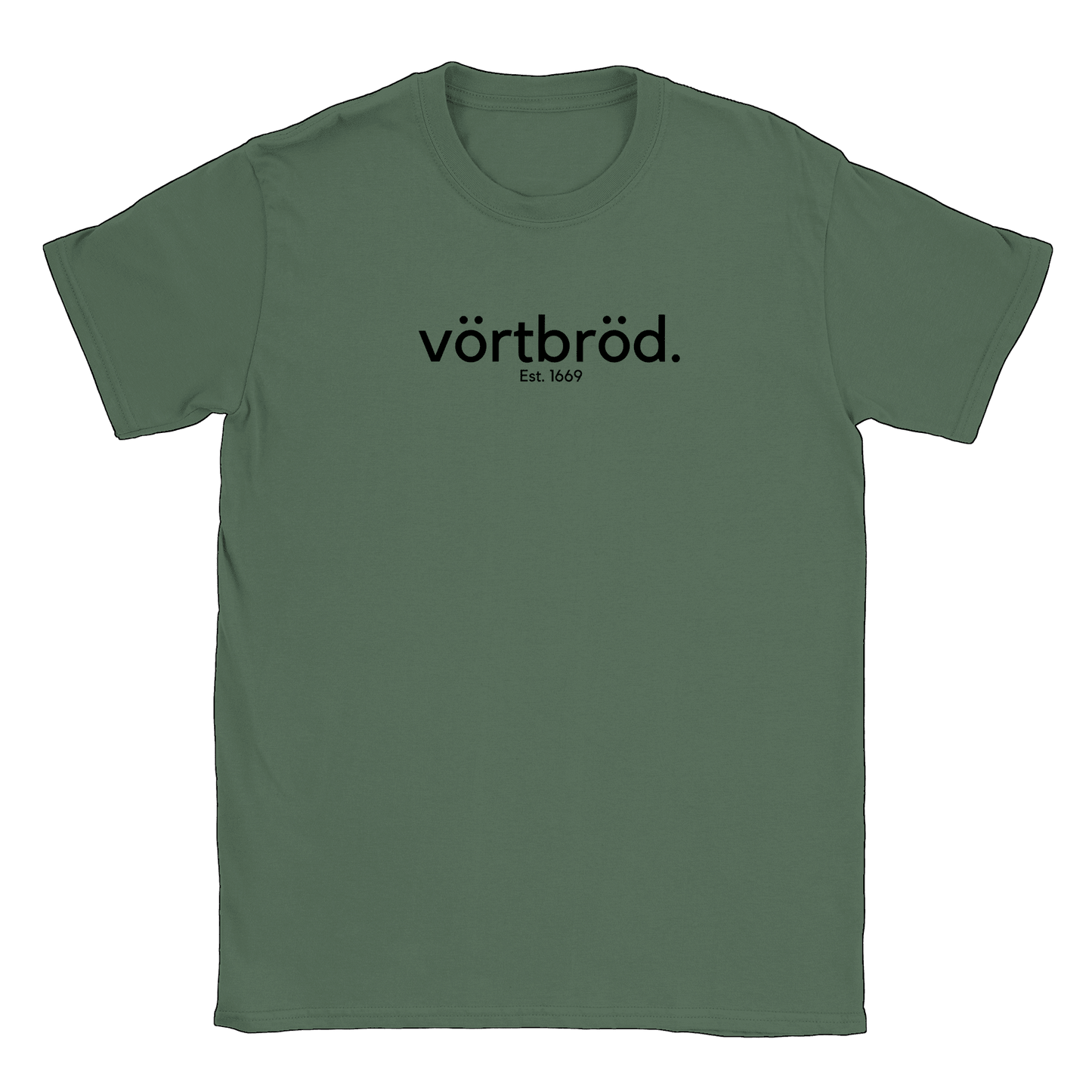 Vörtbröd - T-shirt Military Green