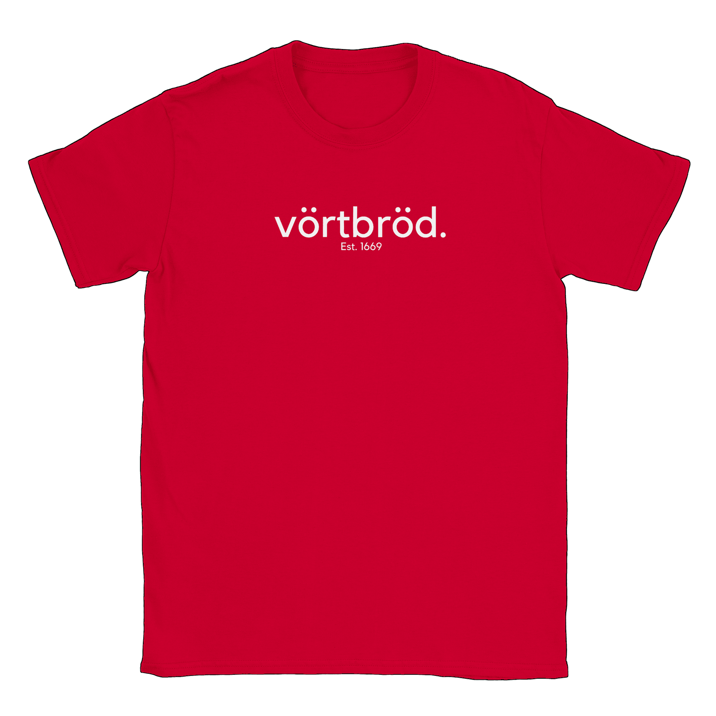 Vörtbröd - T-shirt Röd