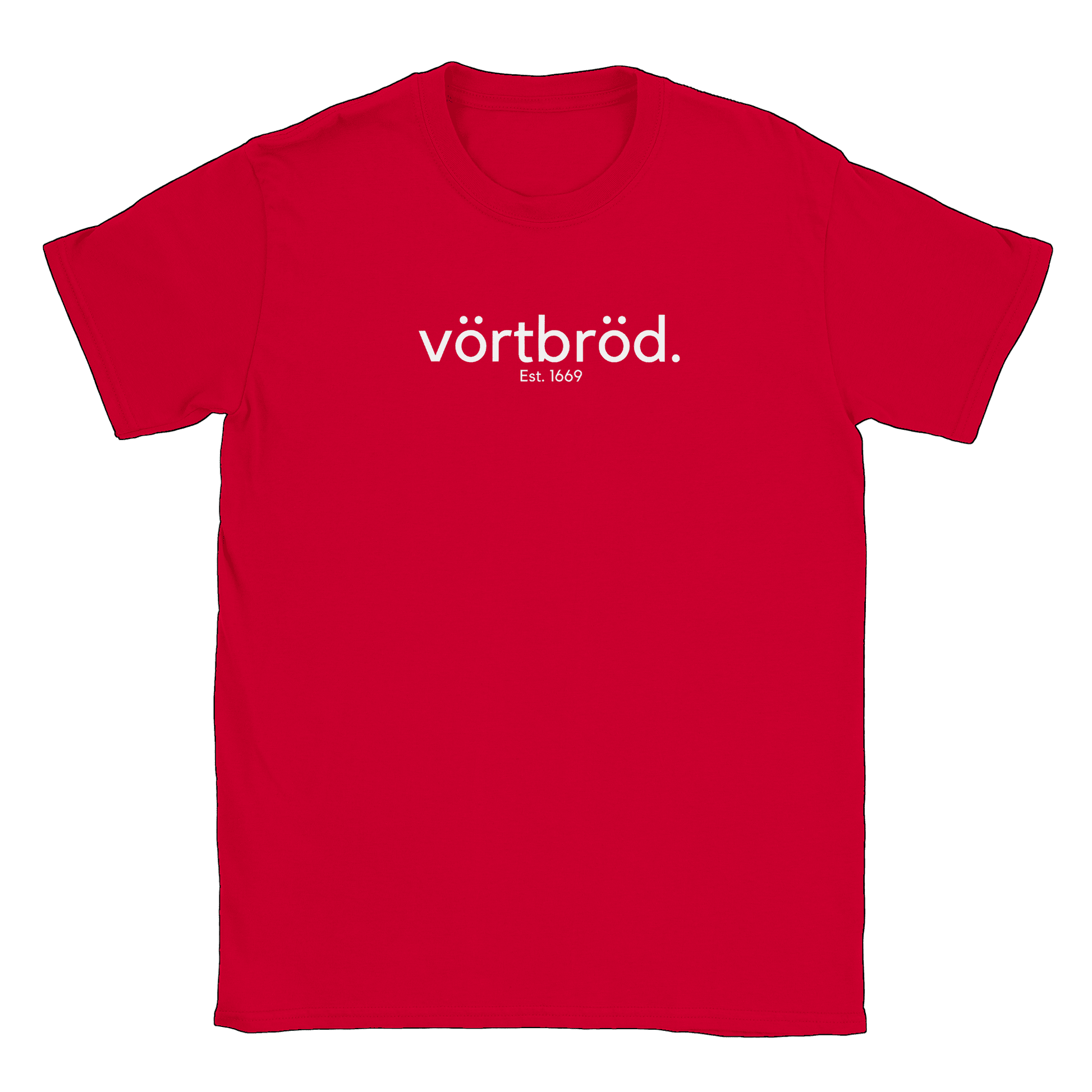 Vörtbröd - T-shirt Röd