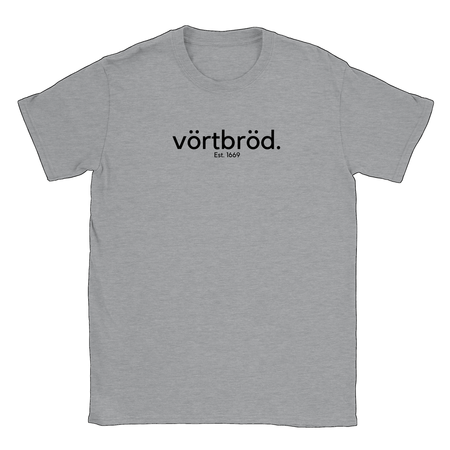 Vörtbröd - T-shirt Sports Grey